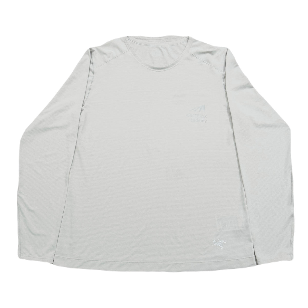 Arcteryx Arc’teryx Academy Quadra Crew LS Light Gray Shirt Women’s Medium