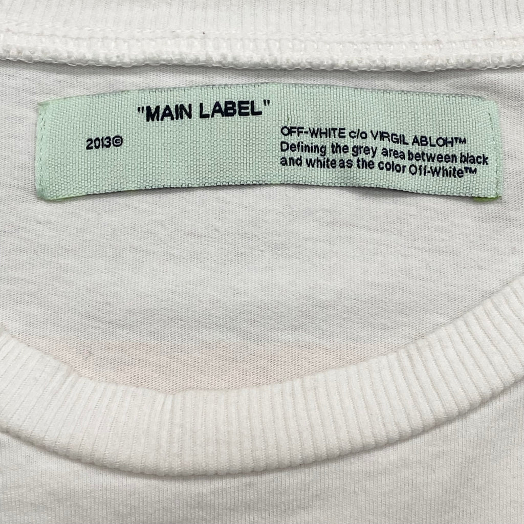 Off-White C/o Virgil Abloh Main Label 2013 Tape Arrows T-Shirt Men’s XL