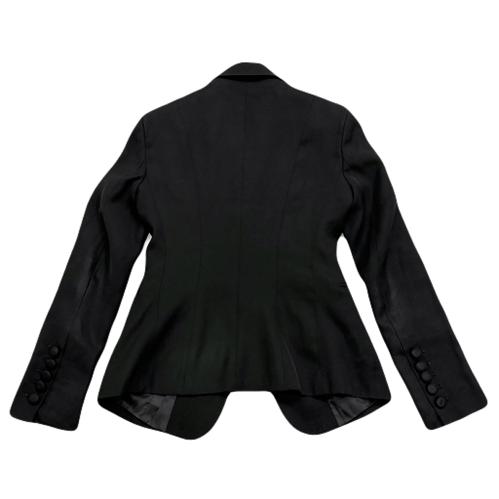 Vintage 90’s Tom Ford Black One Button 3 Pocket Blazer Women’s Size 2P