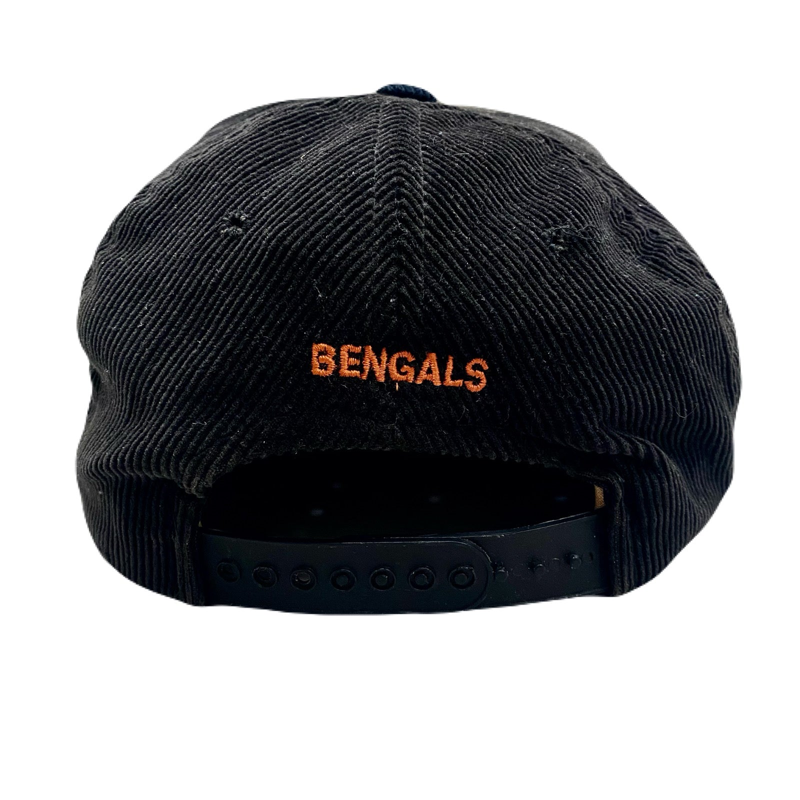 Vintage 80’s Ted Fletcher NFL Cincinnati Bengals Football Corduroy Snapback Hat Cap