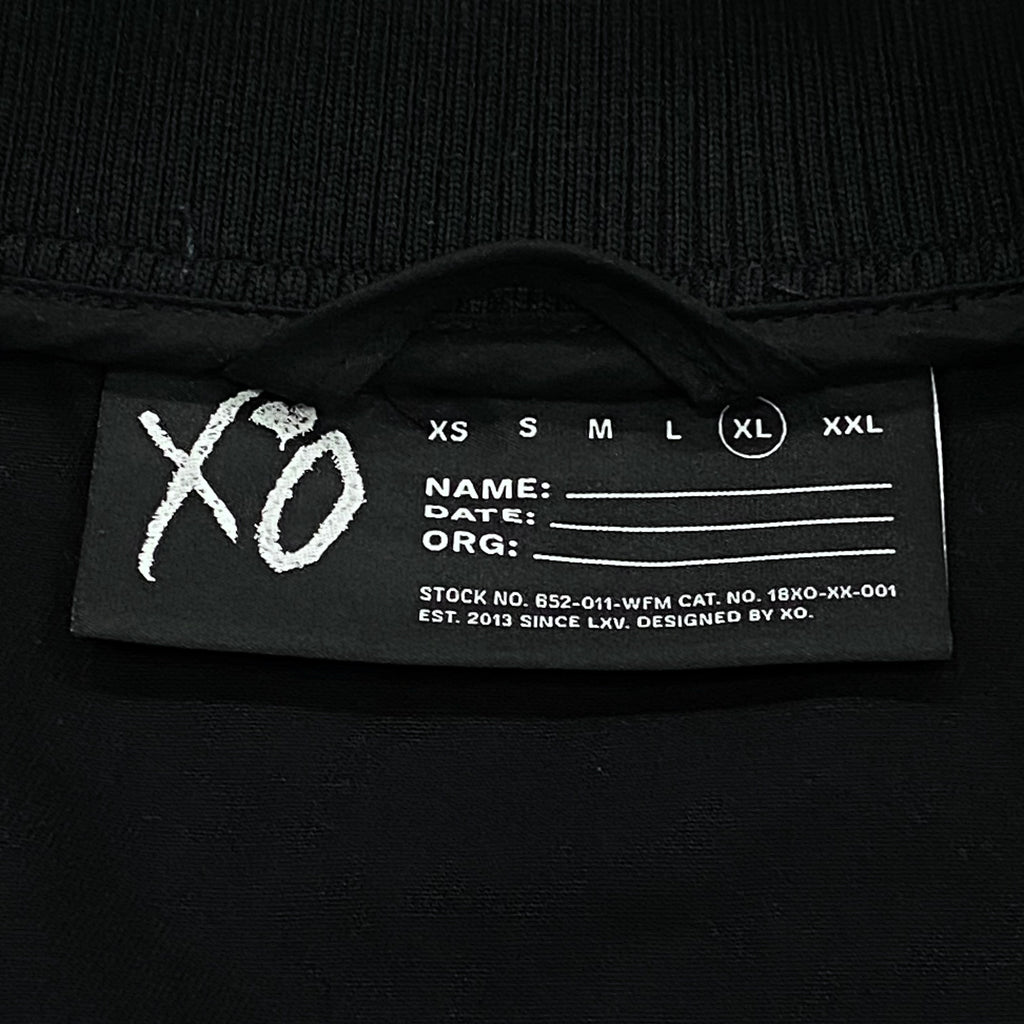 The Weeknd Experience XO Rare TikTok Black Bomber Jacket Men’s XL