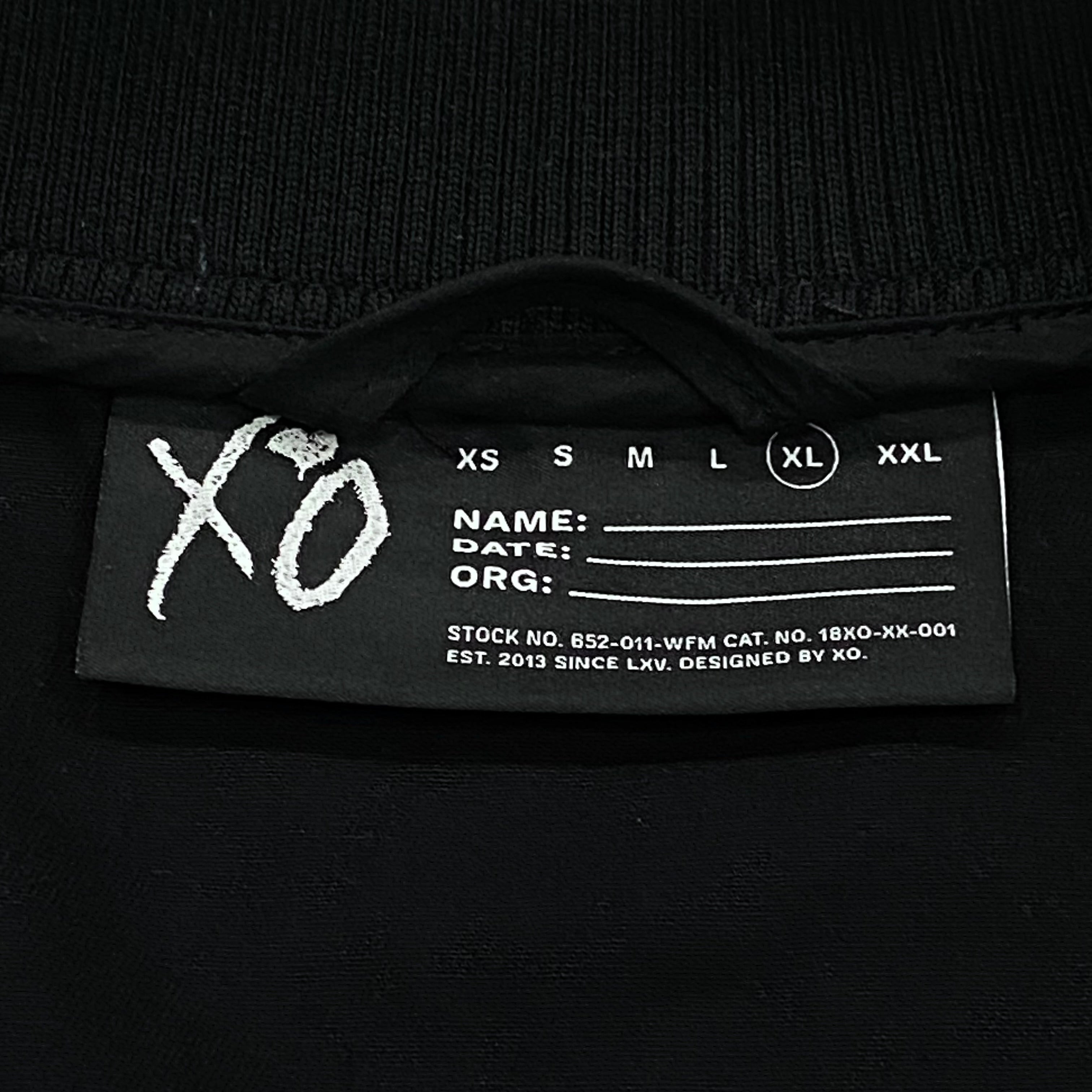 The Weeknd Experience XO Rare TikTok Black Bomber Jacket Men’s XL