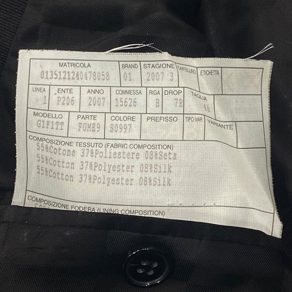 Dolce & Gabbana 2007 Metallic Gold Two Button Black Lapelle Tuxedo Blazer Jacket Men’s 46