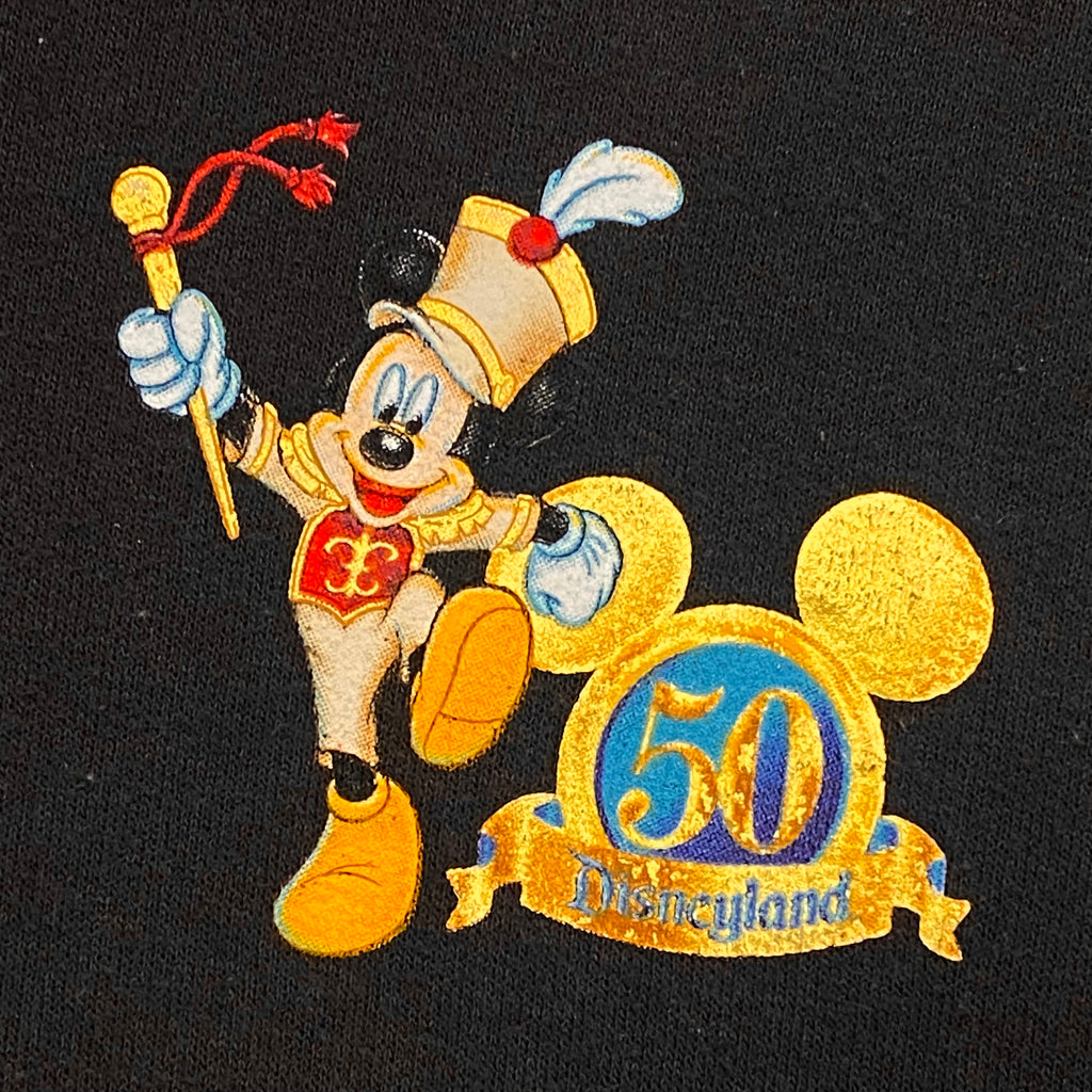 Disneyland Resort 50th Anniversary Mickey & Friends Zip Up Hoodie Large