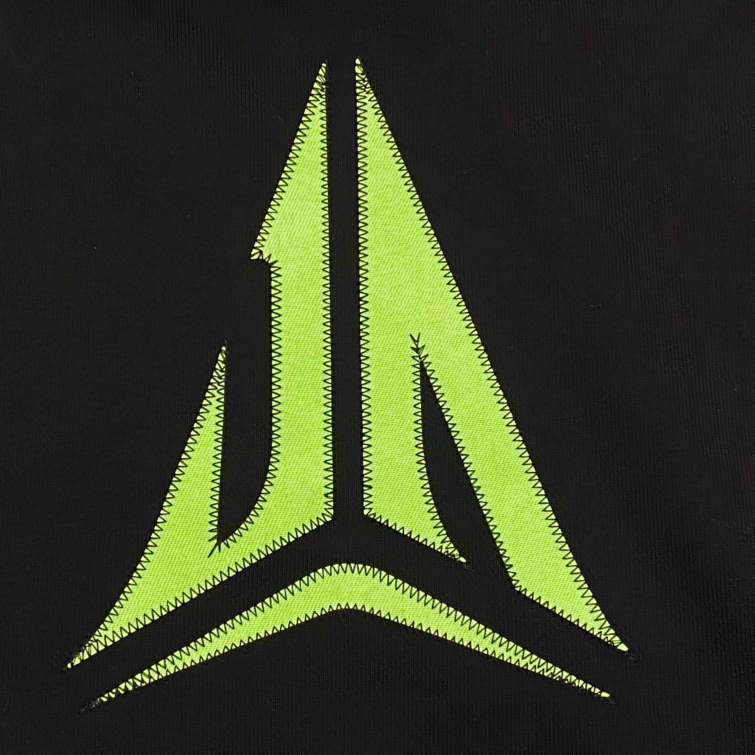 Nike Dri-Fit Ja Morant Standard Issue FN2987-010 Black Green Hoodie Men’s Small