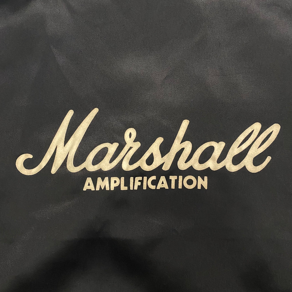 Vintage Marshall Amps Rock Music Insulated Satin Bomber Jacket Men’s XL