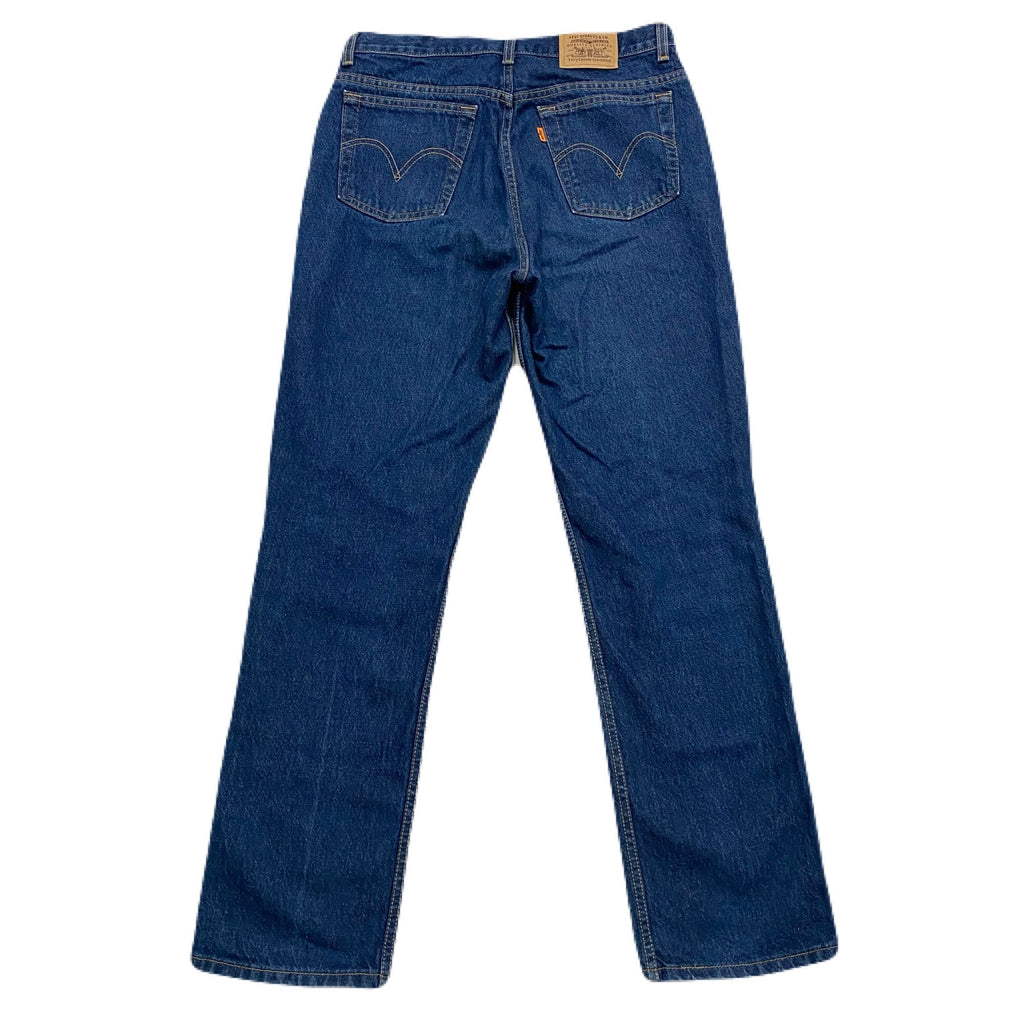 Vintage Levis Orange Tab 50619-0217 Made In Canada Dark Wash Jeans Men’s 34 X 32