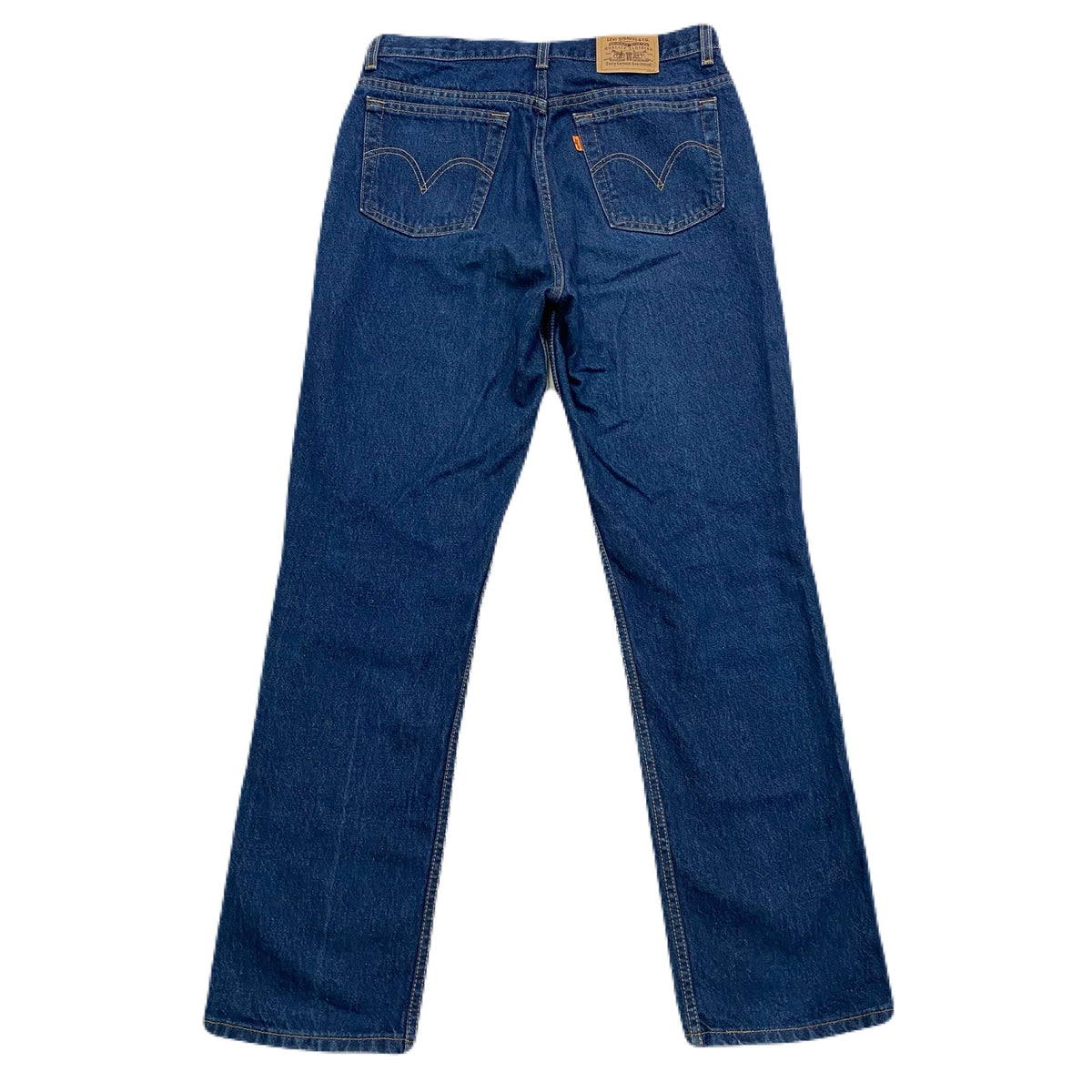 Vintage Levis Orange Tab 50619-0217 Made In Canada Dark Wash Jeans Men’s 34 X 32