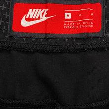 Load image into Gallery viewer, Nike NSW Tech Fleece GX 1.0 Rare Black AOP Shorts Men’s Medium
