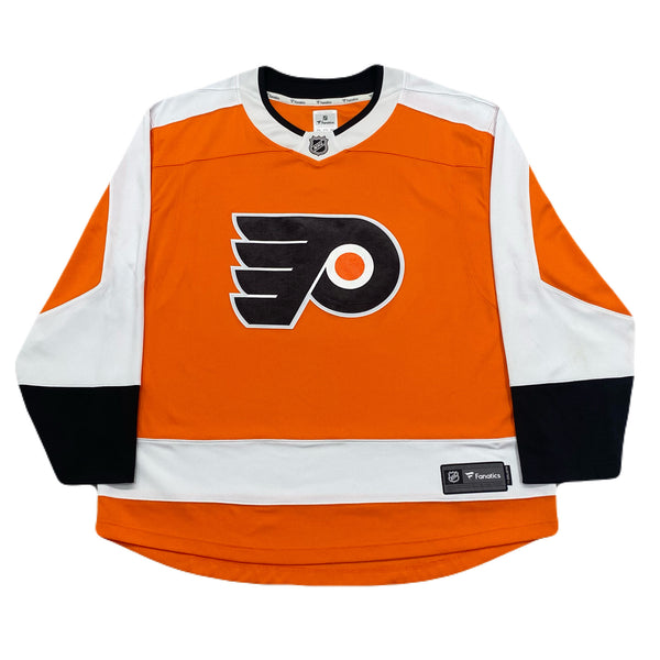 Fanatics NHL Philadelphia Flyers 2017 Officially Licensed Orange Breakaway Home Jersey Men’s 2XL
