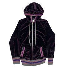 Load image into Gallery viewer, Dolce &amp; Gabbana Velour Glitter Stretch Zip Up Sweatshirt Hoodie Women’s 24/38
