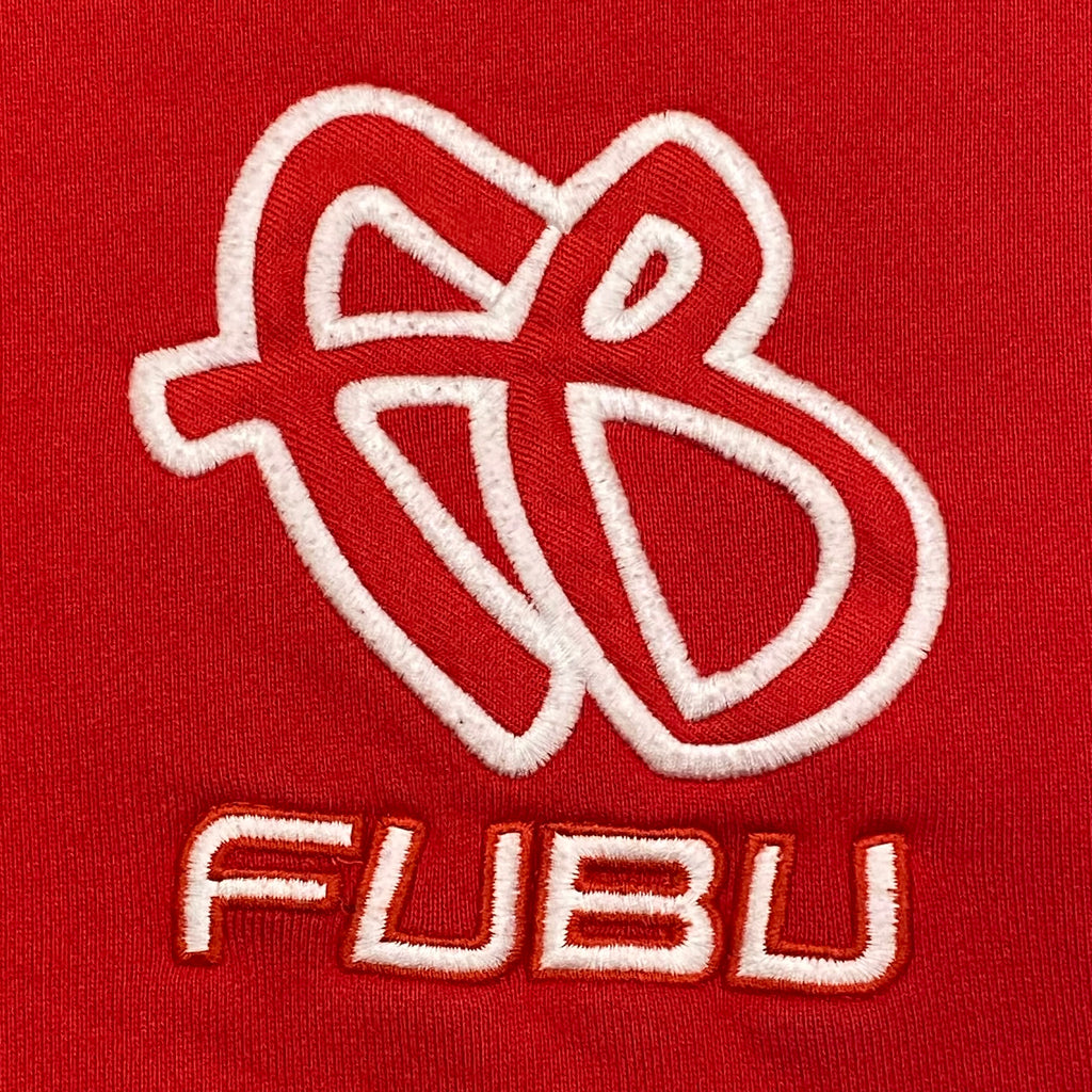 Vintage 90’s Y2K FUBU FB Chest Logo Hip Hop Pullover Hoodie Men’s Medium