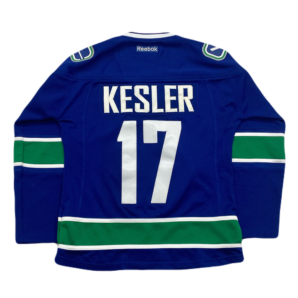 Reebok NHL Vancouver Canucks 2012 Ryan Kesler #17 Hockey Jersey Women’s Small