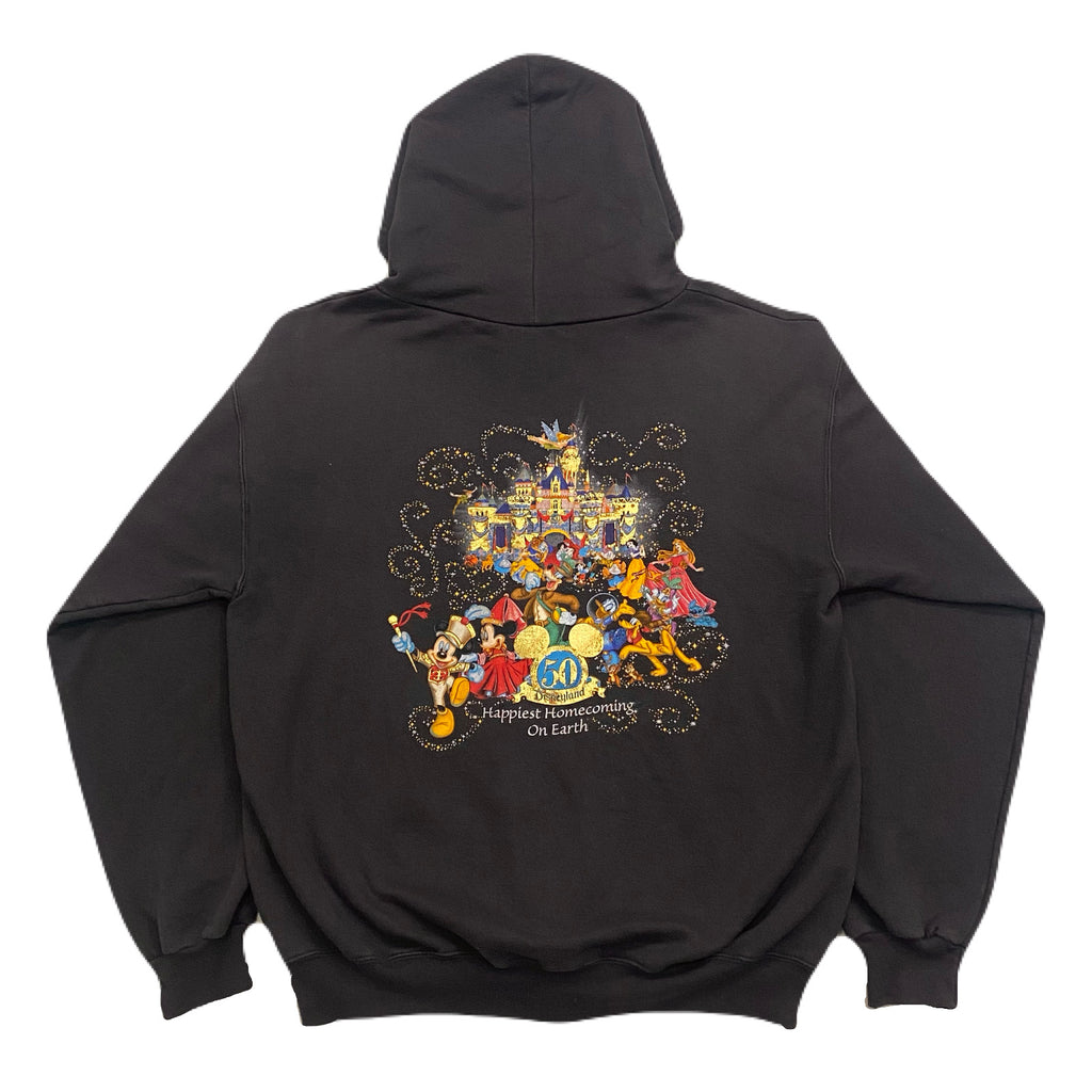 Disneyland Resort 50th Anniversary Mickey & Friends Zip Up Hoodie Large