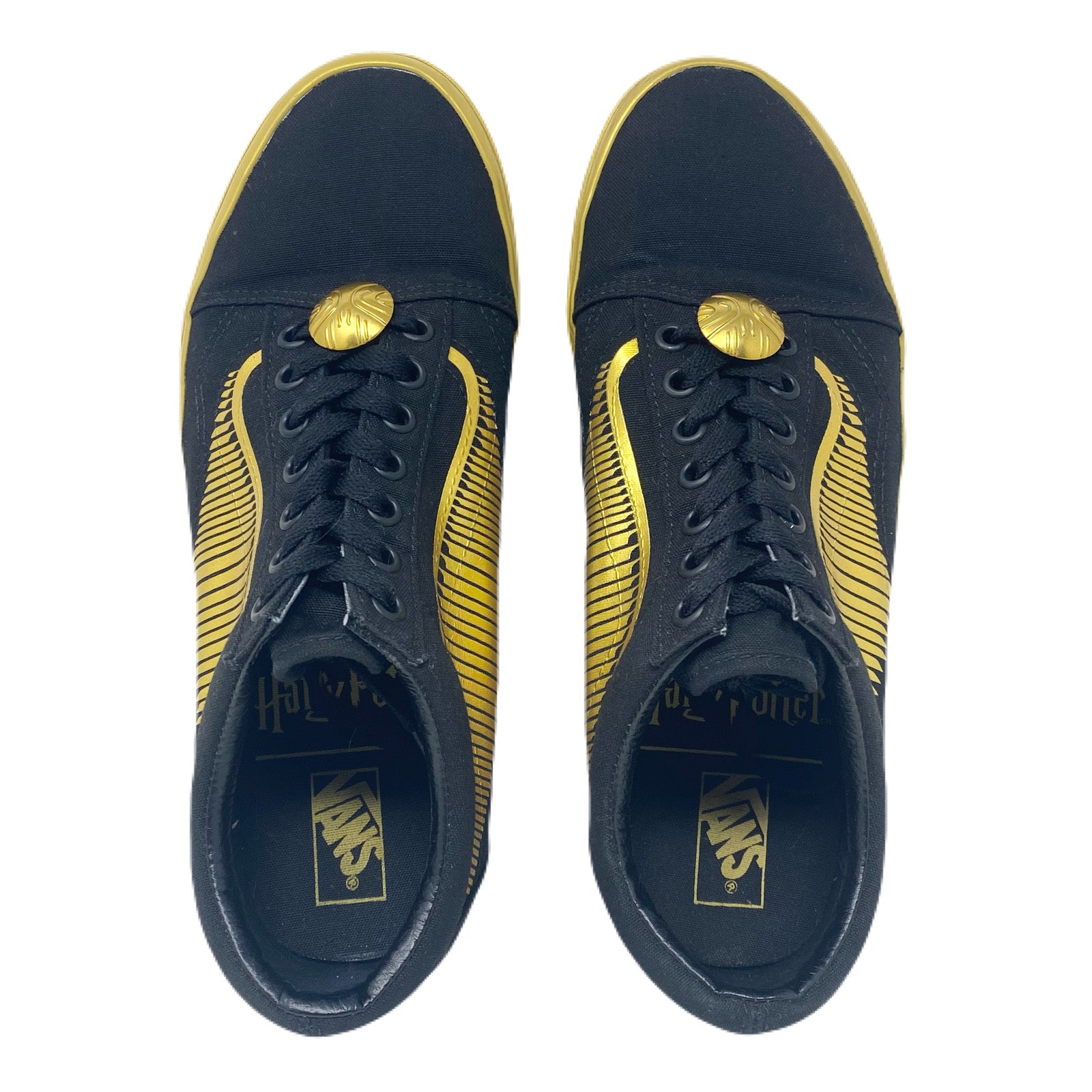 Vans Old Skool Harry Potter Golden Snitch Shoes Men’s 8.5 Women’s 10
