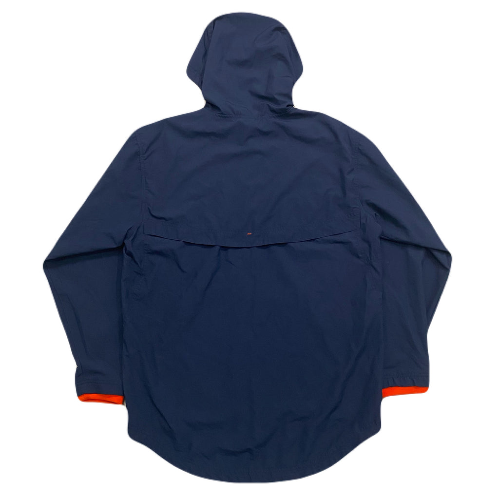 Vintage Nike NCAA Syracuse Lacrosse 1/4 Zip Hooded Windbreaker Jacket Men’s Small