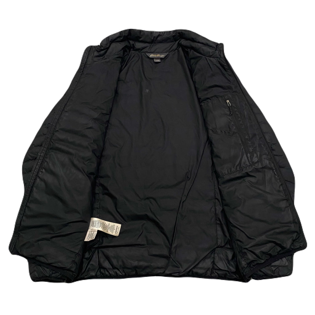 Eddie Bauer EB650 Down Fill Black Packable Puffer Jacket Coat Men’s Medium