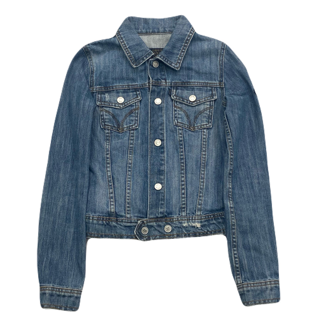 Vintage Juicy Couture Y2K Dog Lover 91 Juicyland Patch Denim Jean Jacket Women’s P