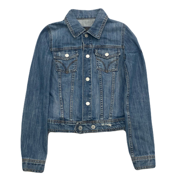 Vintage Juicy Couture Y2K Dog Lover 91 Juicyland Patch Denim Jean Jacket Women’s P