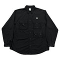 Nike ACG Dri-Fit UV Devastation Trail DN3936-010 Black Button Up Shirt Men’s XL