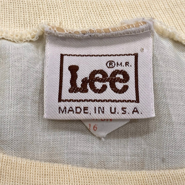 Vintage Lee Stars & Sailors Paper Thin Pocket T-Shirt Men’s XL