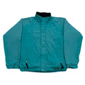 Vintage Patagonia Shelled Synchilla USA Teal Fleece Lined Bomber Jacket Men’s Medium