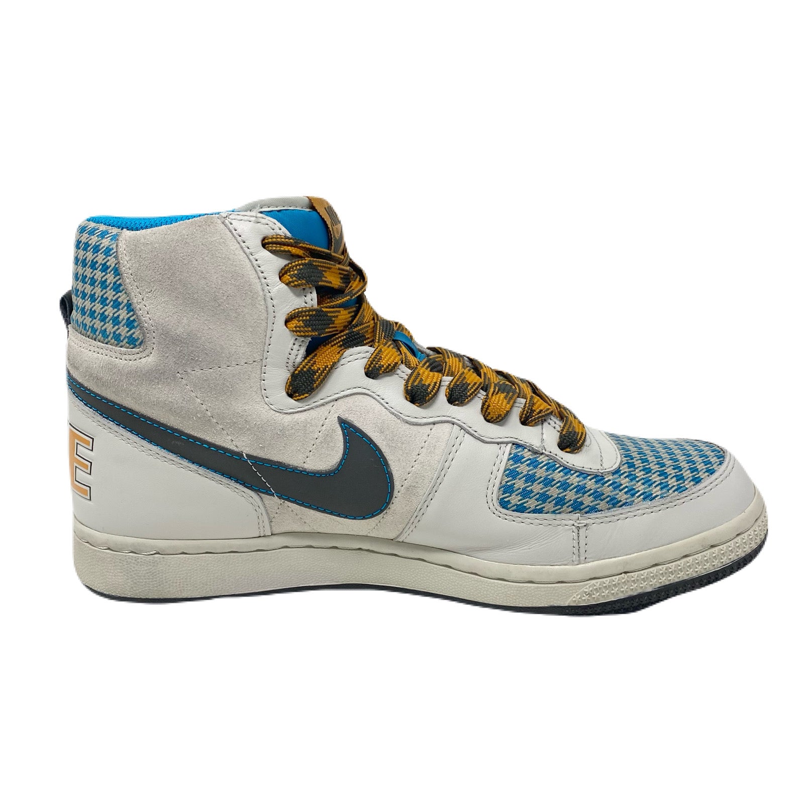 Nike 2008 Terminator High 310066-001 Limited Edition Checkered Basketball Shoes Women’s 9 US