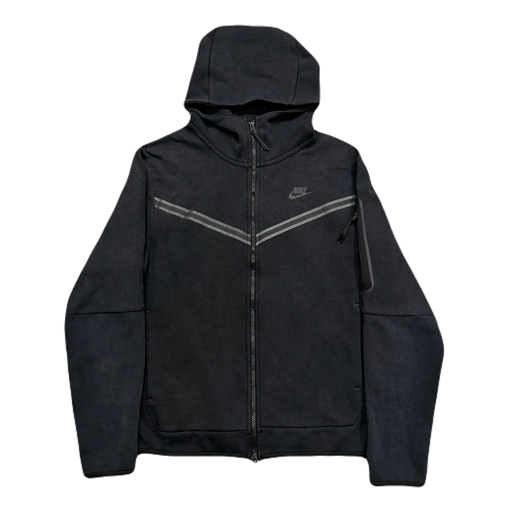 Nike Sportswear Tech Fleece CU4489-010 Black Full Zip Hoodie Men’s Medium