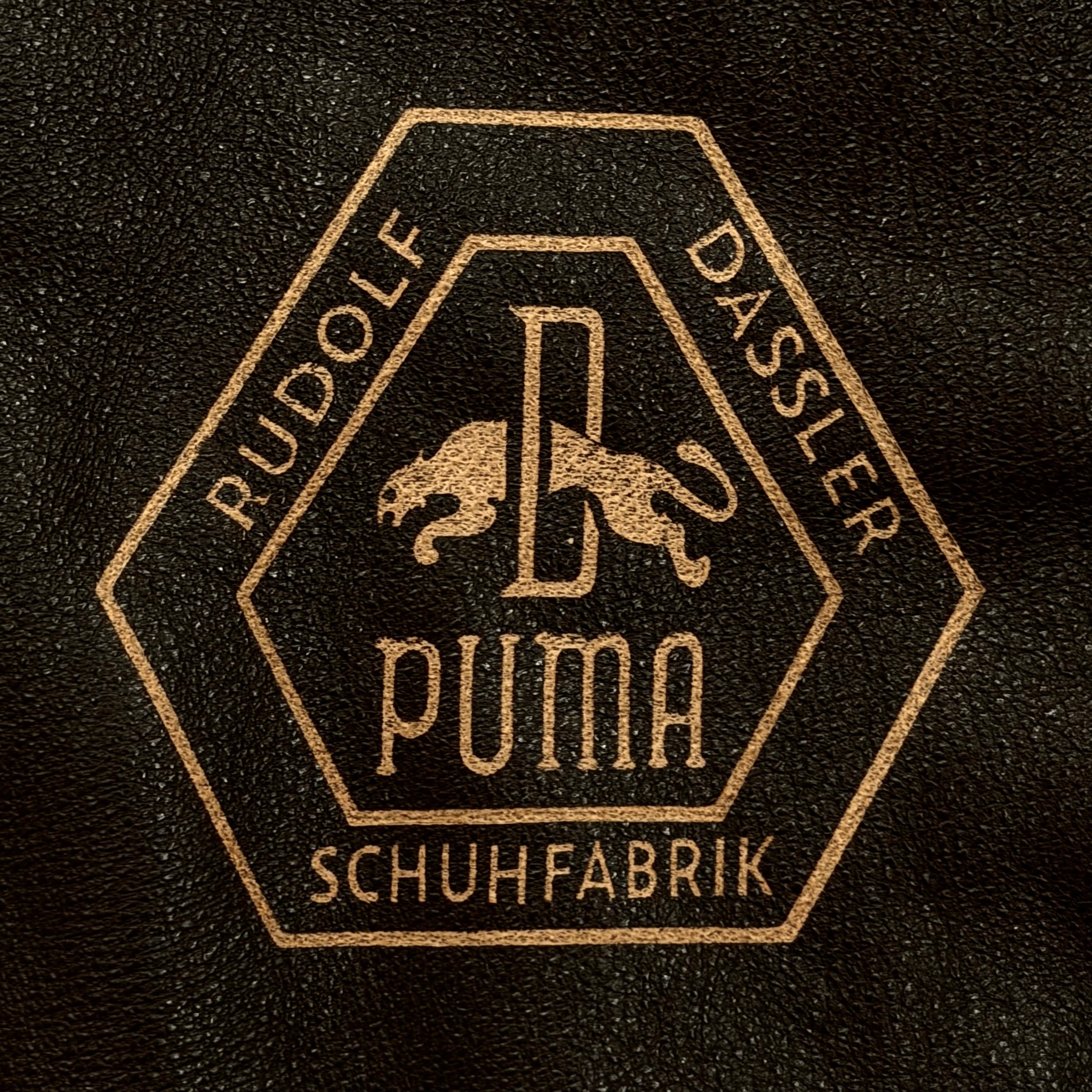 Rudolf Dassler Schuhfabrik By Puma Genuine Leather Double Breasted Jacket Women’s Large