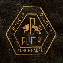 Load image into Gallery viewer, Rudolf Dassler Schuhfabrik By Puma Genuine Leather Double Breasted Jacket Women’s Large
