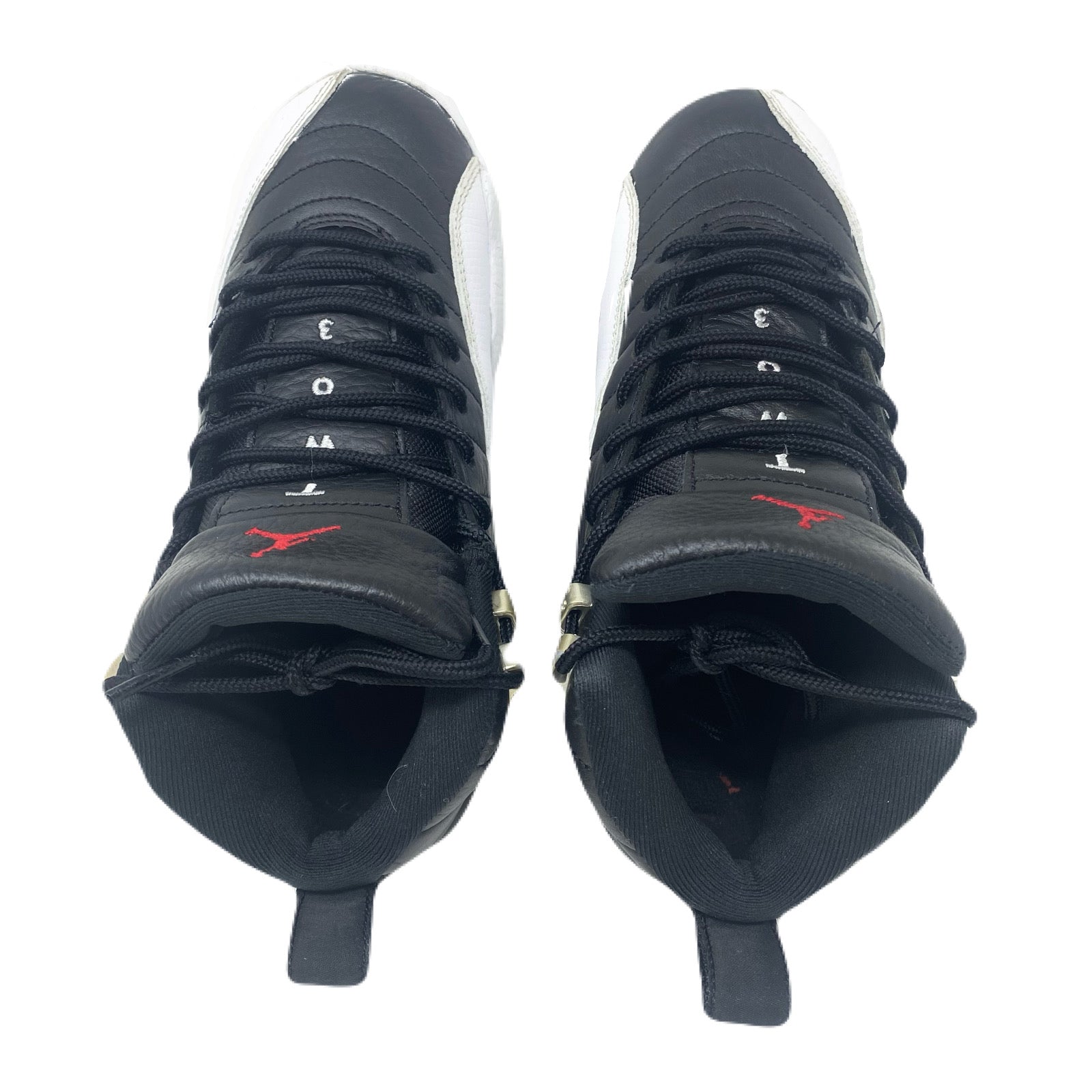 Nike Air Jordan 12 Retro Playoffs 153265-006 Boys Athletic Shoes Sneakers 4Y