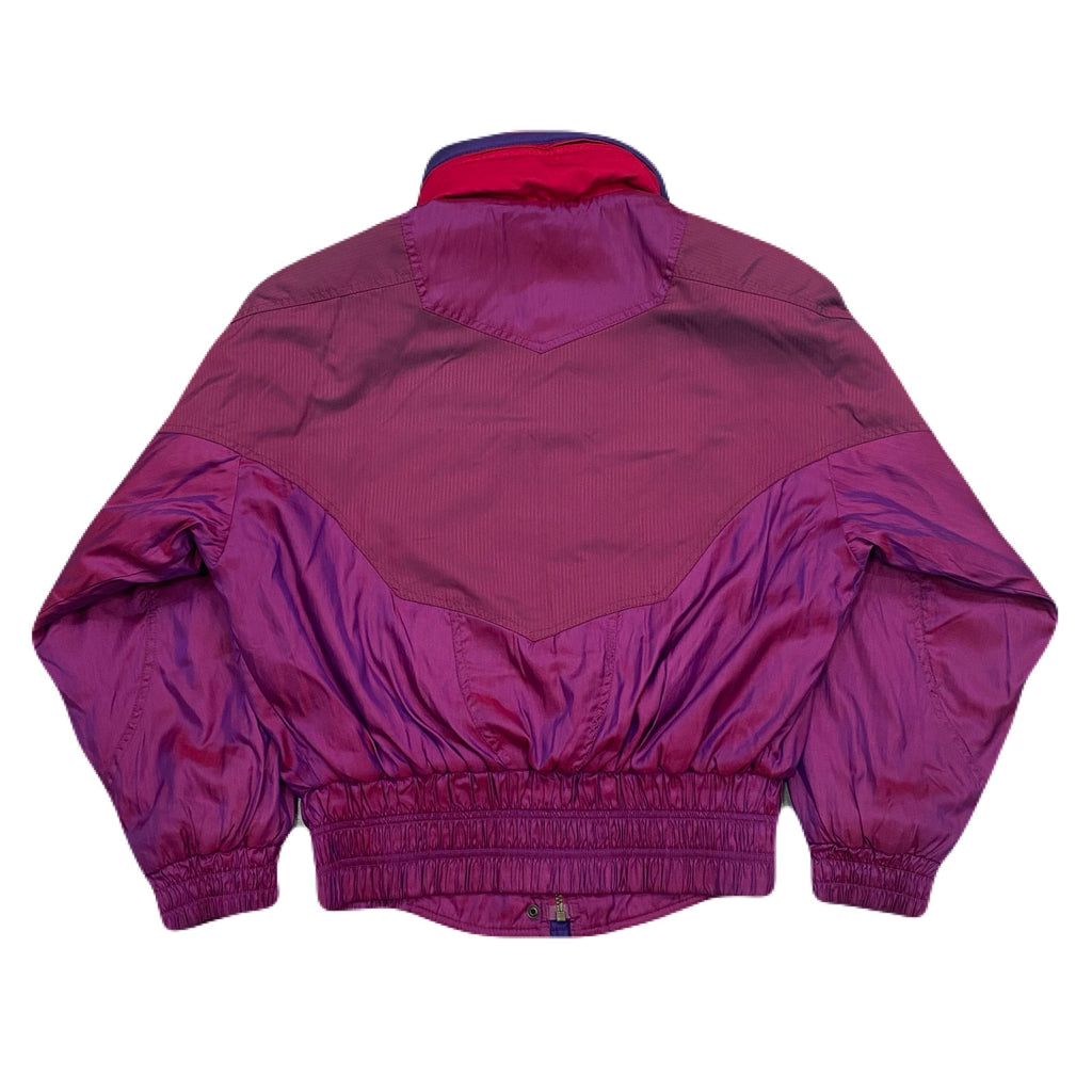 Vintage 80’s Nevica Frontline Iridescent Ski Winter Jacket Women’s Size 8