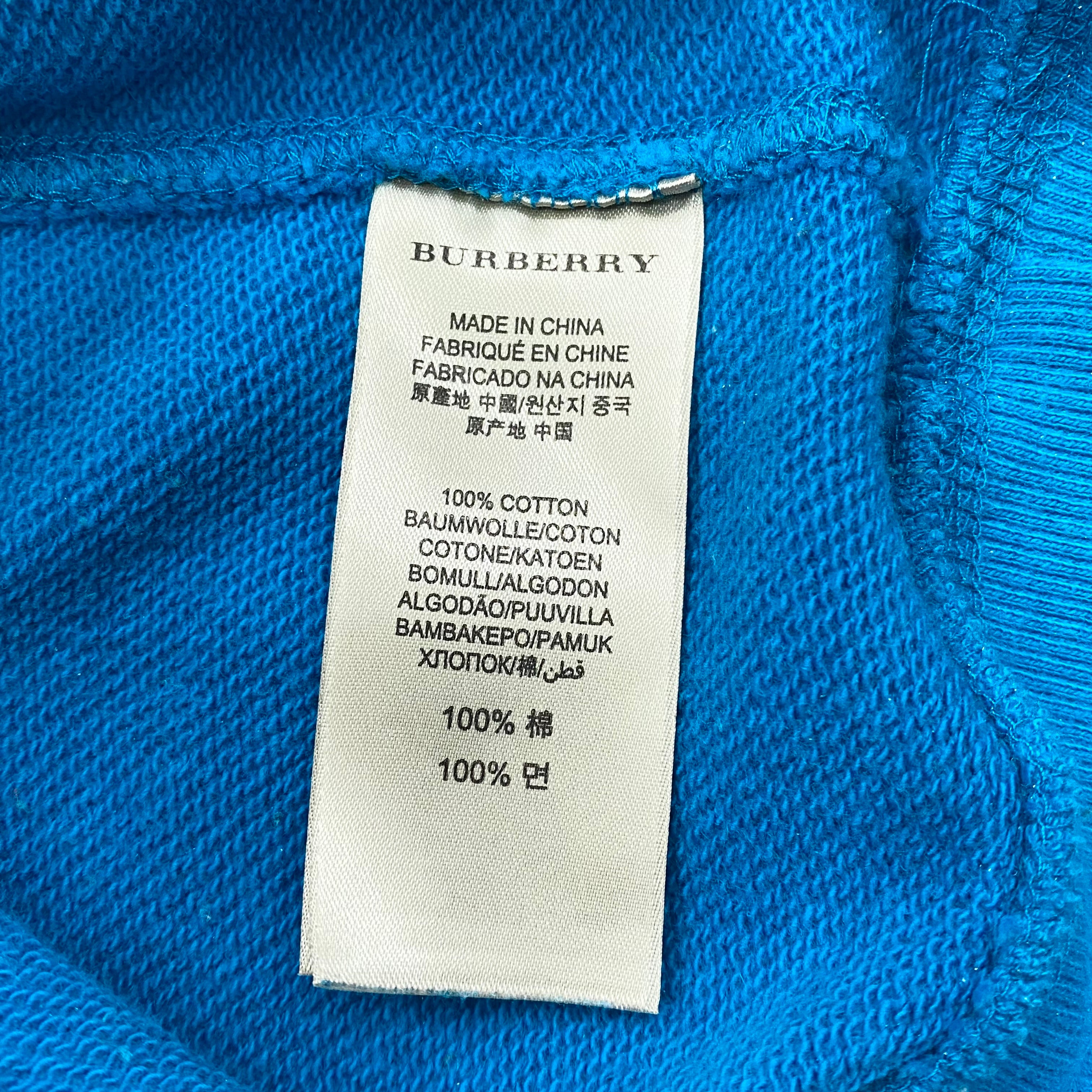 Burberry Brit Big Logo Hoodie Medium