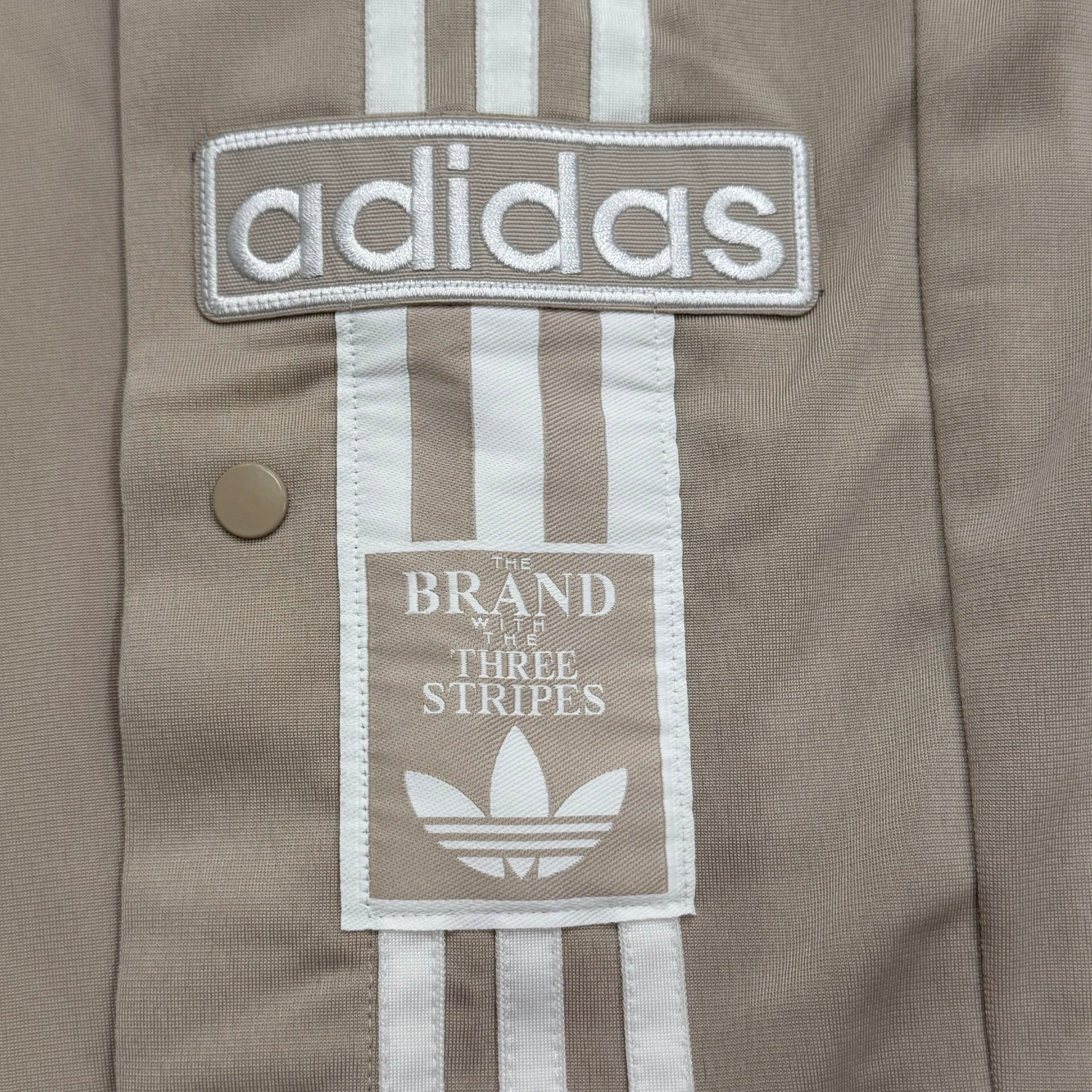 Adidas 2023 Adicolor Classics Adibreak Beige IN8074 Snap Button Pants Men’s XL