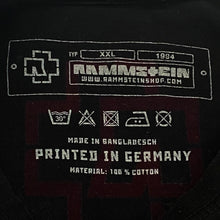 Load image into Gallery viewer, Rammstein Made In Germany 2012 Nord Amerika Tour Metal T-Shirt Men’s XXL
