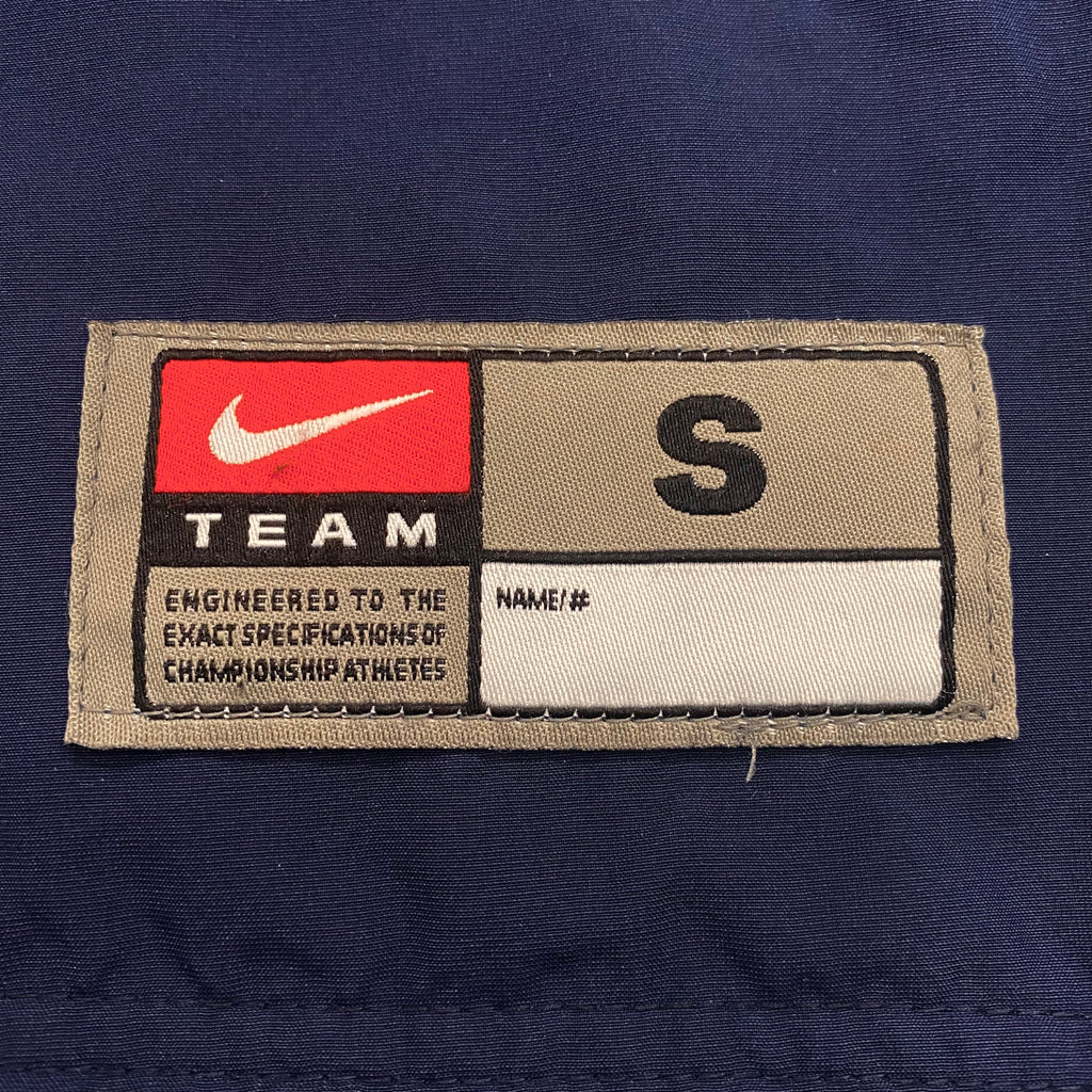 Vintage Nike NCAA Syracuse Lacrosse 1/4 Zip Hooded Windbreaker Jacket Men’s Small