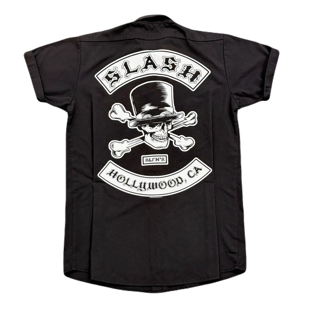 Slash R&FN’R 2012 Guns N Roses Button Up Rock Workwear Shirt Men’s Medium