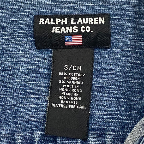 Ralph Lauren Jeans Co. Denim Button Up Shirt Women’s Small