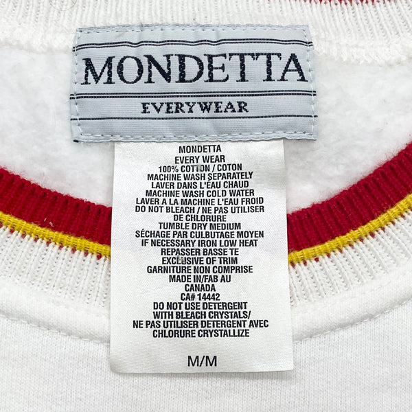 Vintage Mondetta Everywear Soviet Union USSR Embroidered Sweatshirt Men’s Medium
