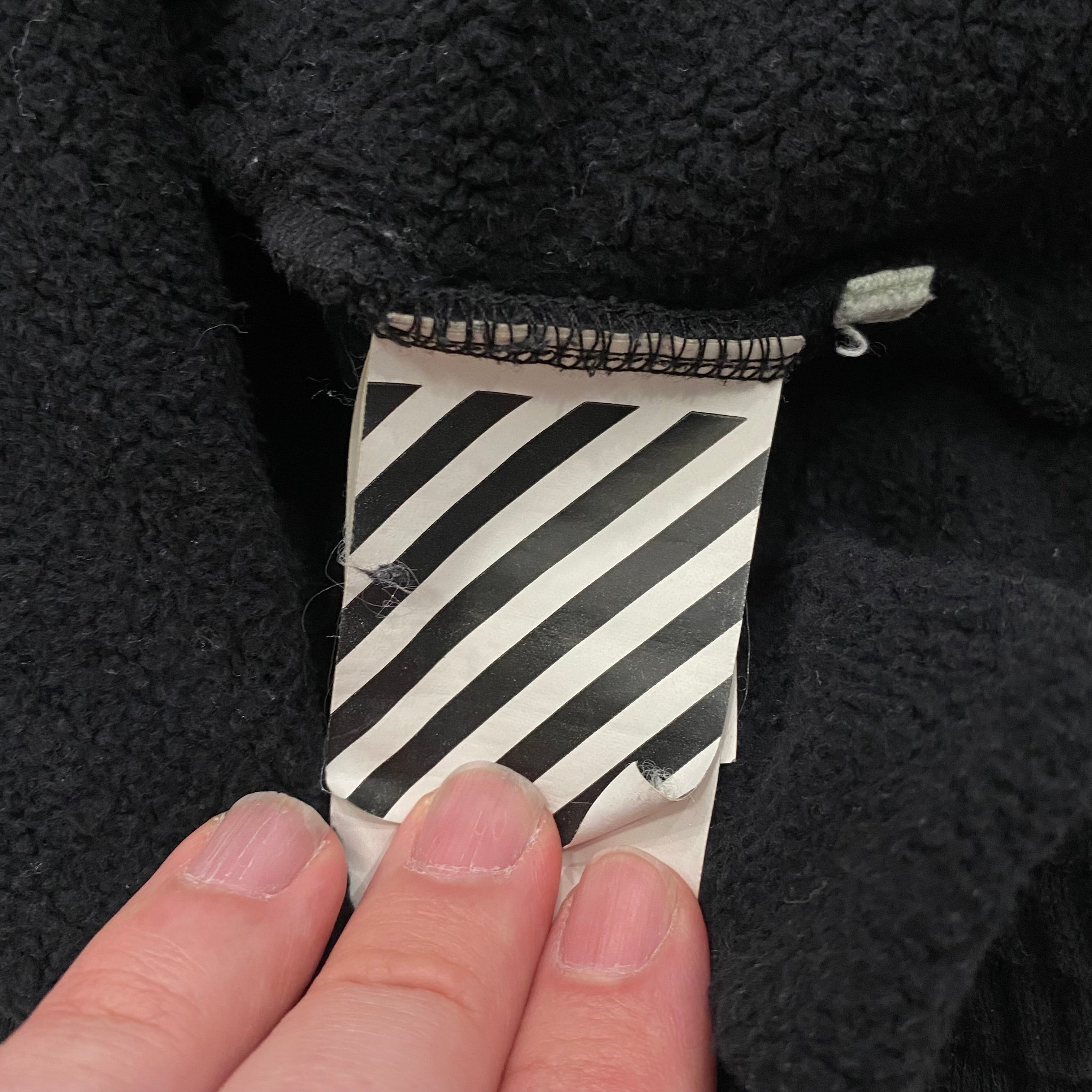 Off-White c/o Virgil Abloh Main Label 2013 Seeing Things Hoodie Men’s Medium
