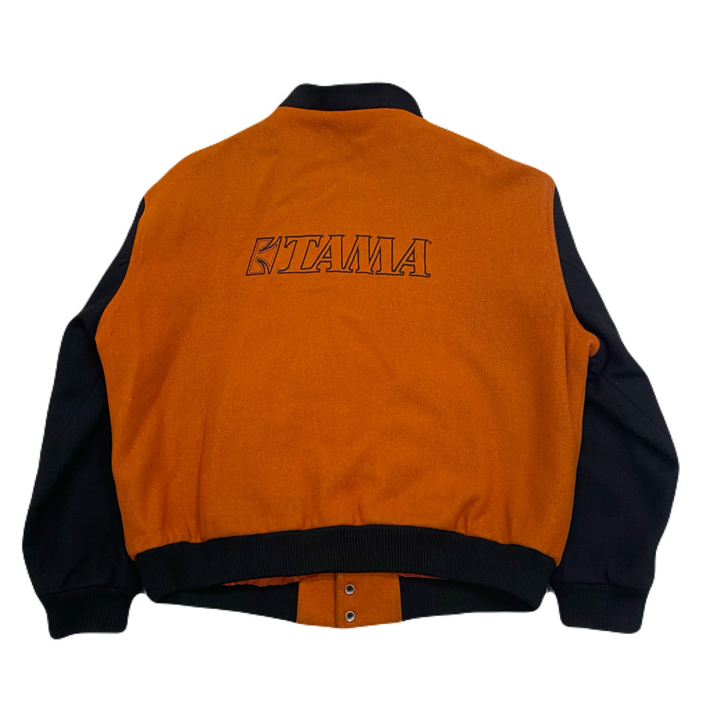 Vintage Tama Drums Rock Music Wool Letterman Varsity Jacket Men’s Large