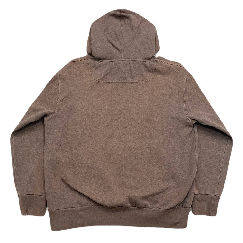 Vintage Etnies Skate Embroidered Logo Brown Skater Hoodie Men’s Large