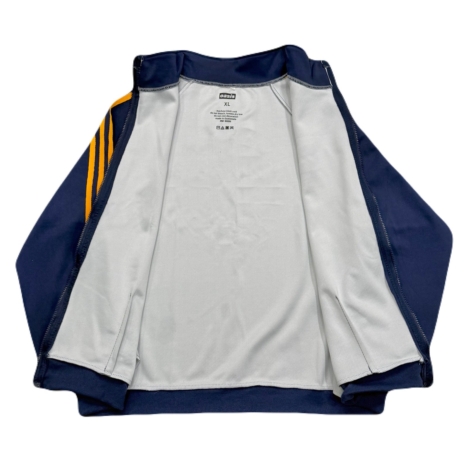 Adidas Oasis Live ‘25 Tour Navy Yellow Track Top Jacket Men’s XL