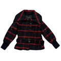 Vintage Baby Phat Y2K Plaid Wool Blend Hip Hop Bomber Jacket Women’s Large
