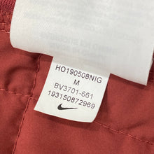 Load image into Gallery viewer, Nike Tech Fleece Winterized Quilted BV3701-661 Red Hoodie Zip Jacket Men’s Medium
