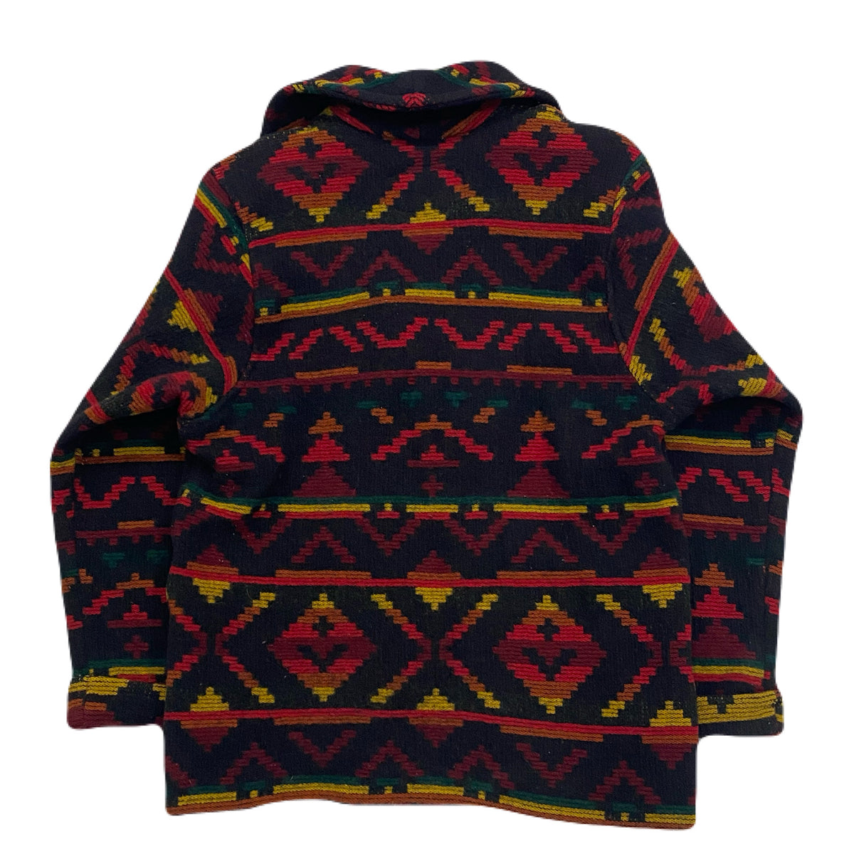 Vintage Woolrich Wool Aztec Southwestern USA Made Jacket Coat Women’s Medium