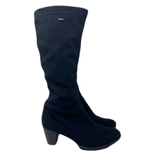 Load image into Gallery viewer, Ara Luftpolster Gore-Tex Zip Knee High Pointed Toe Heeled Boots Women’s 10.5 US
