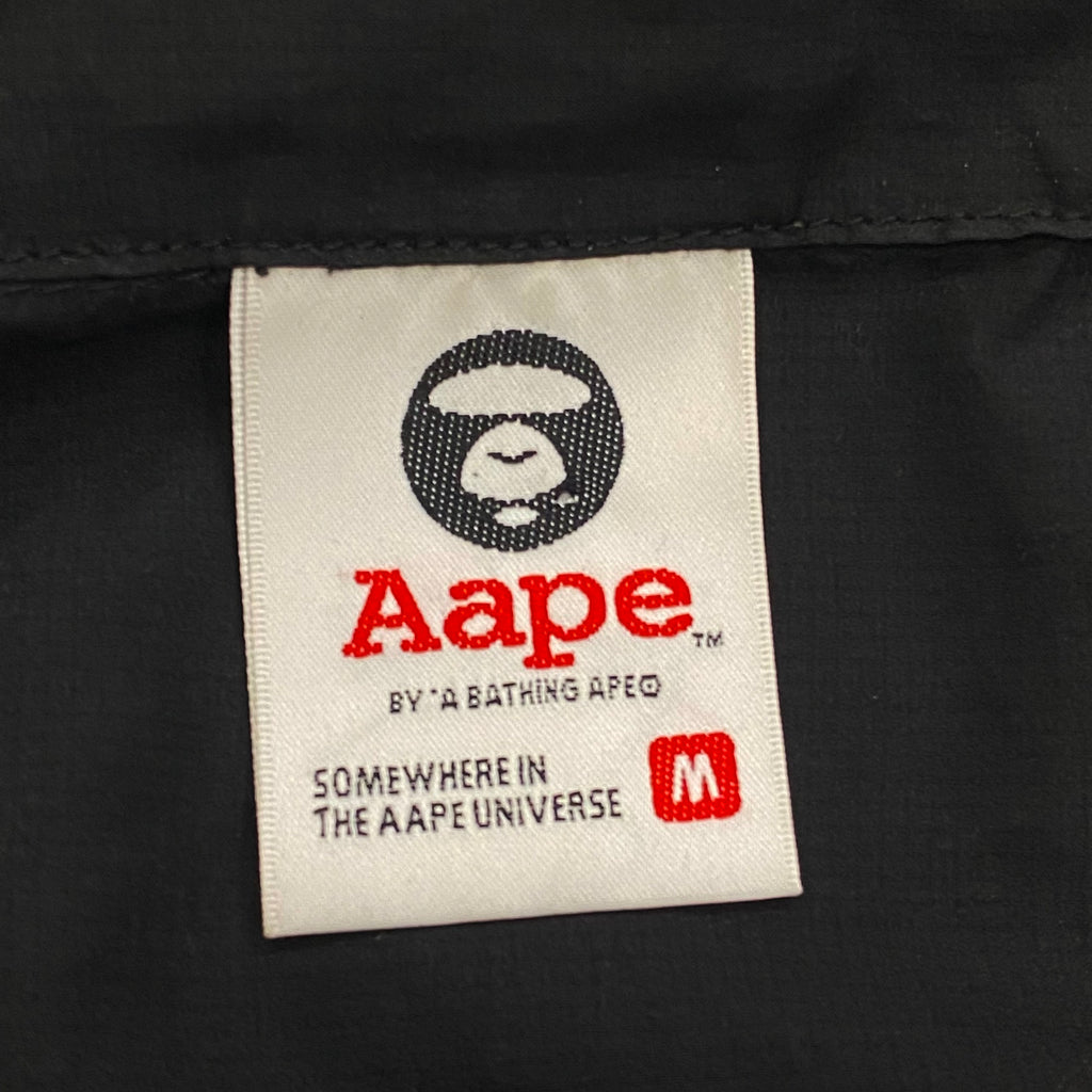 Aape By A Bathing Ape Lightweight Full Zip Hooded Windbreaker Jacket Men’s Medium