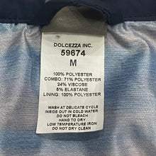 Load image into Gallery viewer, Simply Art By Dolcezza Navy Art Lined Light Zip Jacket Women’s Medium
