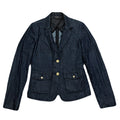 Warhol Factory x Levis Andy Warhol Blue Cotton Linen Blend Blazer Women’s Medium